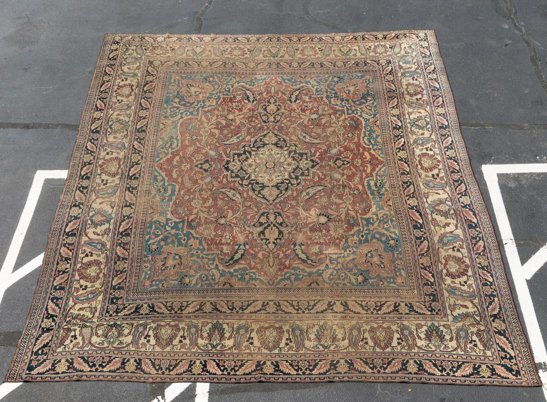 HAND WOVEN KHORASSAN ROOM SIZE RUG 14 (1 of 5)