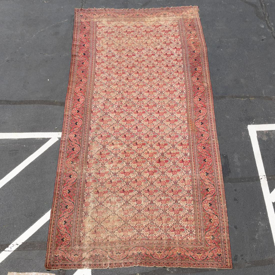 HAND WOVEN KHORASSAN RUG 16'4" X 7'11" (1 of 6)