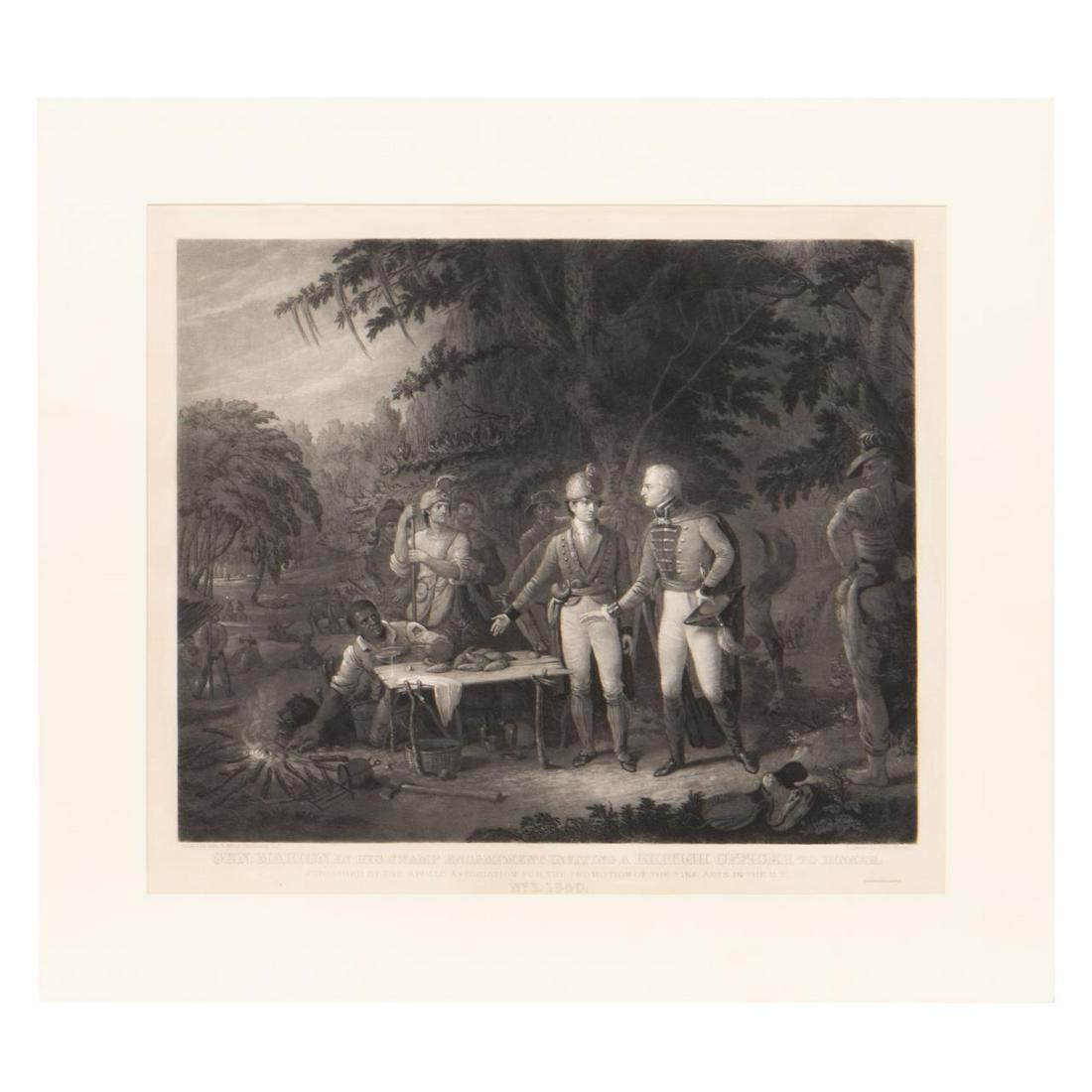 FRANCIS MARION SWEET POTATO DINNER, MEZZOTINT (1 of 4)
