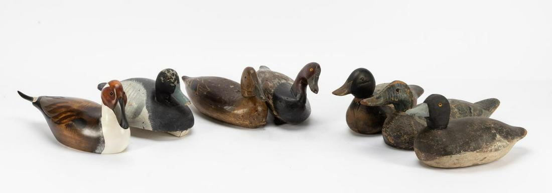 7 PCS, DUCK HUNTING DECOYS, MASON & OTHERS (1 of 8)