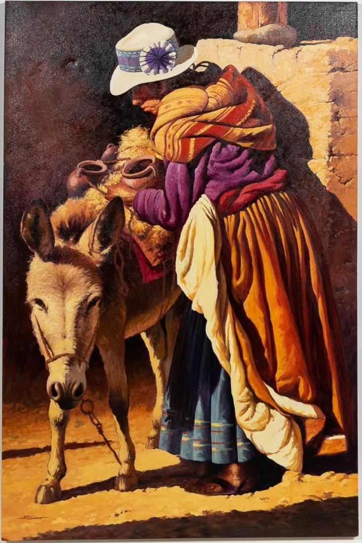 SONCO CARRASCO "A LONG JOURNEY AHEAD" OIL (1 of 4)