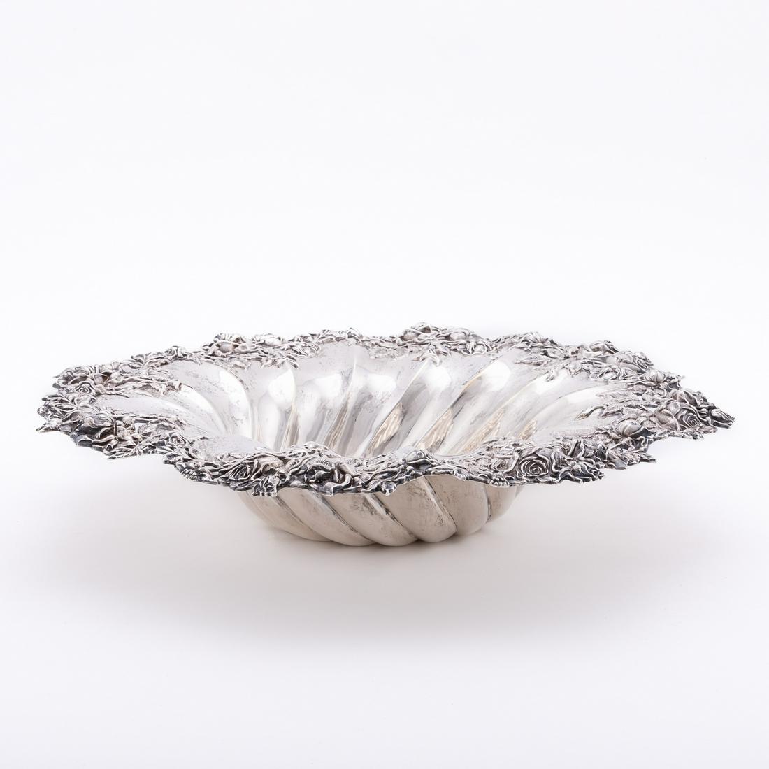 DOMINICK & HAFF STERLING SILVER CENTER BOWL, 1897 (1 of 7)