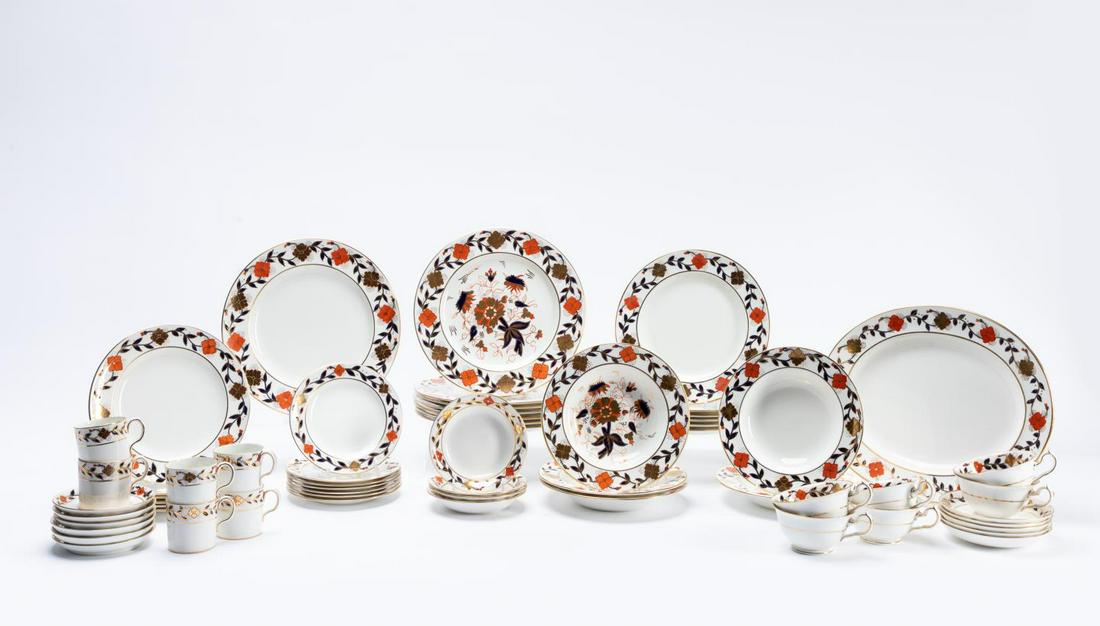 60 PCS ROYAL CROWN DERBY FOR TIFFANY DINNERWARE (1 of 9)