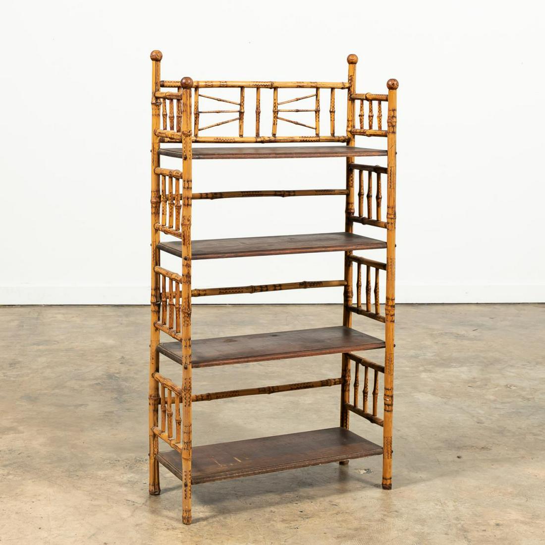 AESTHETIC MOVEMENT BAMBOO ETAGERE (1 of 5)