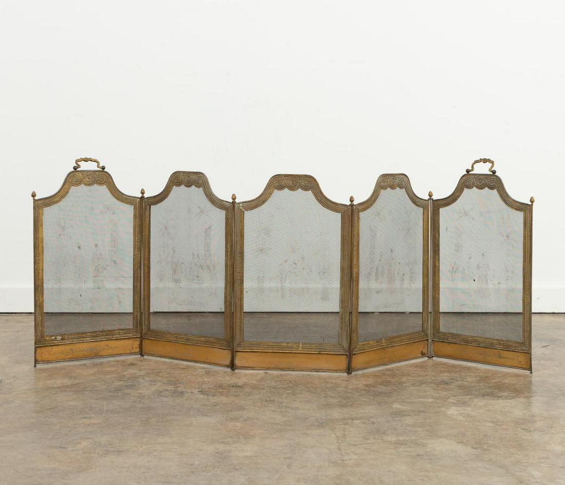 19TH CENTURY FRENCH CHINOISERIE FIRE SCREEN (1 of 5)