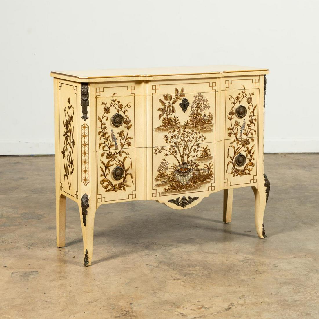 JOHN WIDDICOMB LOUIS XV STYLE CHINOISERIE CHEST (1 of 6)