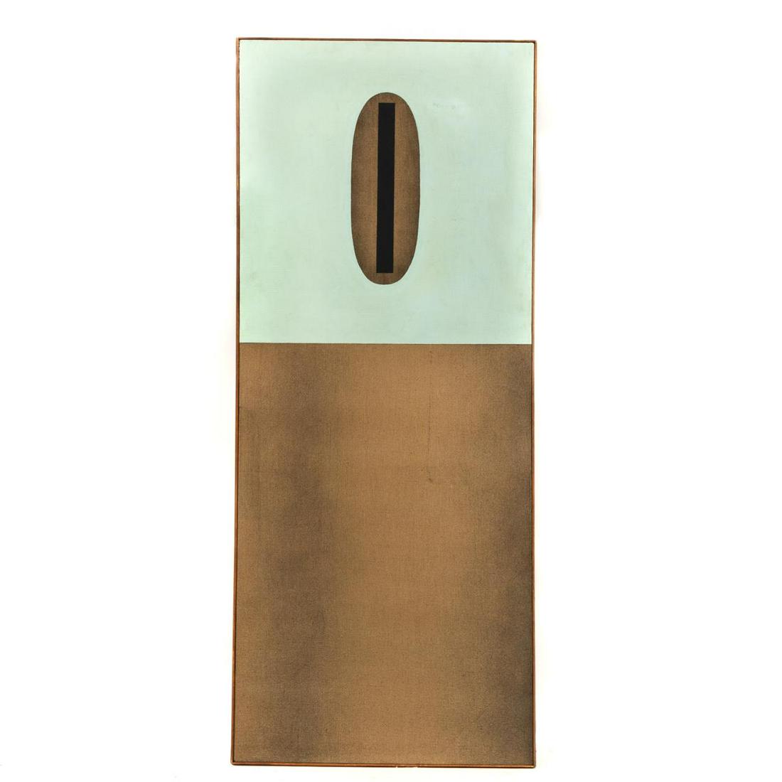 MILET ANDREJEVIC MODERN OIL ON CANVAS, 1962 (1 of 4)