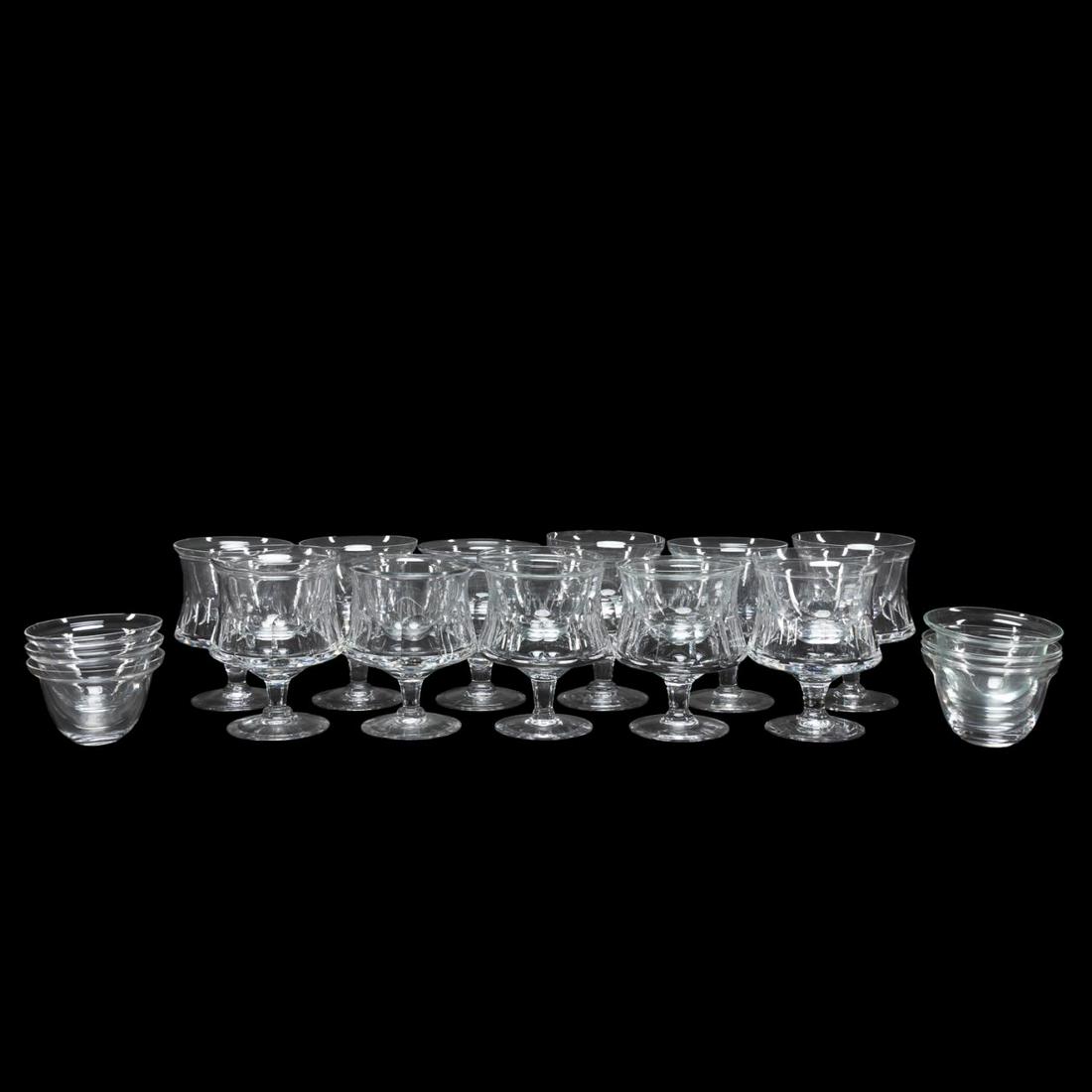SET, KOSTA-BODA SHRIMP COCKTAIL SERVERS, 29PCS (1 of 4)