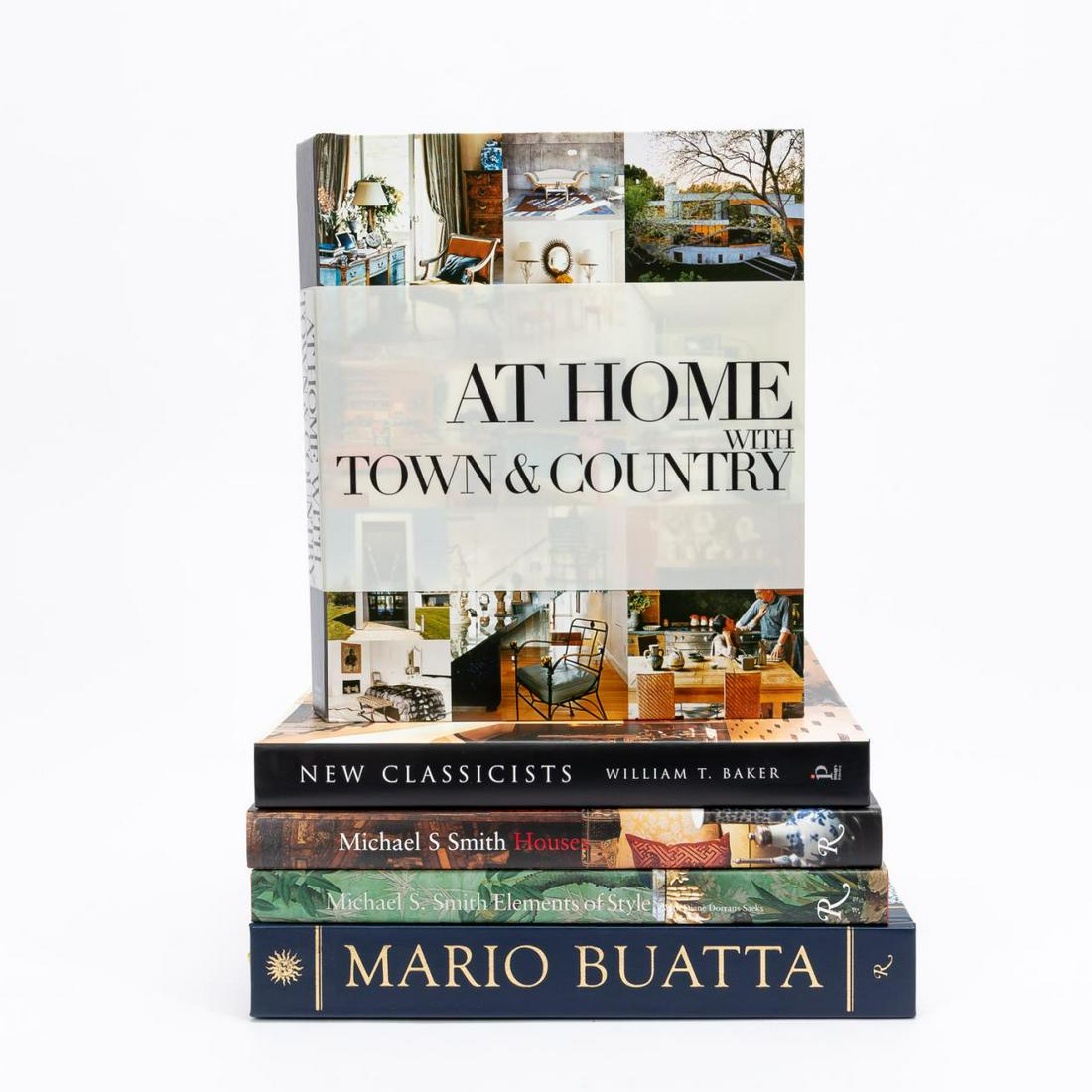 FIVE BOOKS ON INTERIOR DESIGN AND ARCHITECTURE (1 of 5)