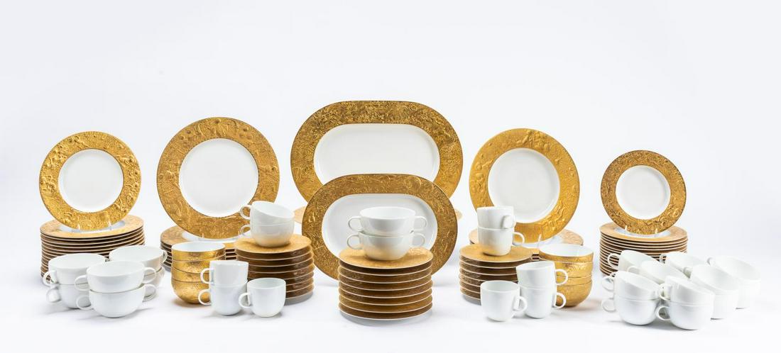 114 PCS BJORN WIINBLAD + ROSENTHAL DINNER SERVICE (1 of 10)