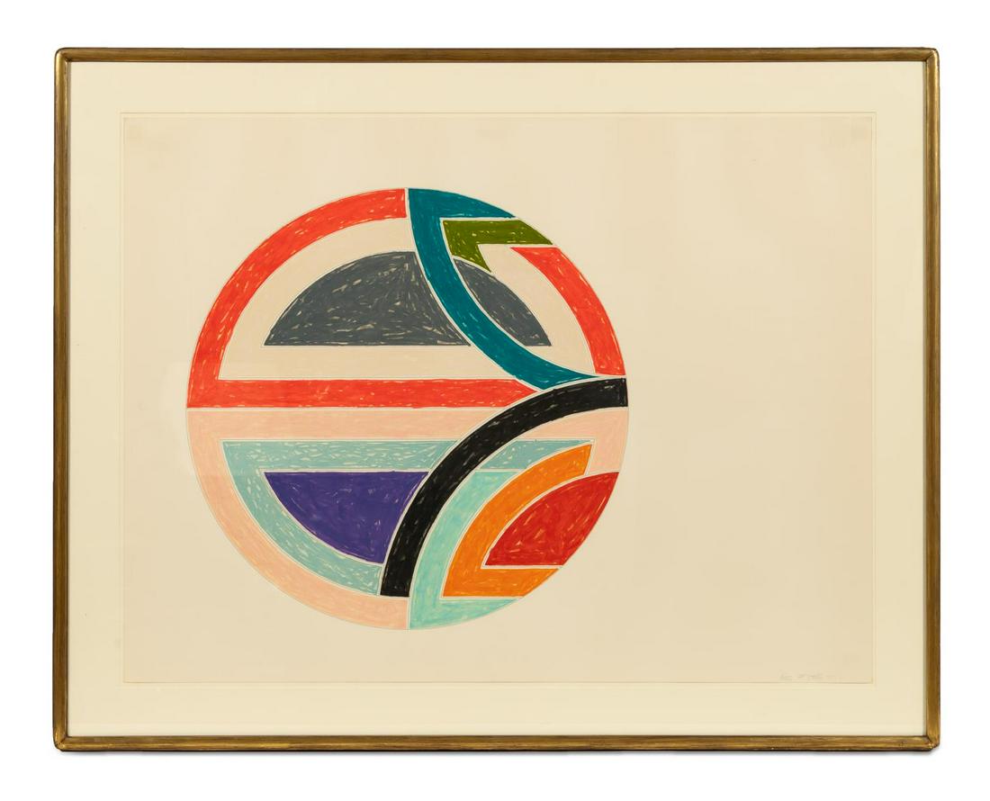 FRANK STELLA, SINJERLI VARIATION, LITHOGRAPH, 1977 (1 of 3)