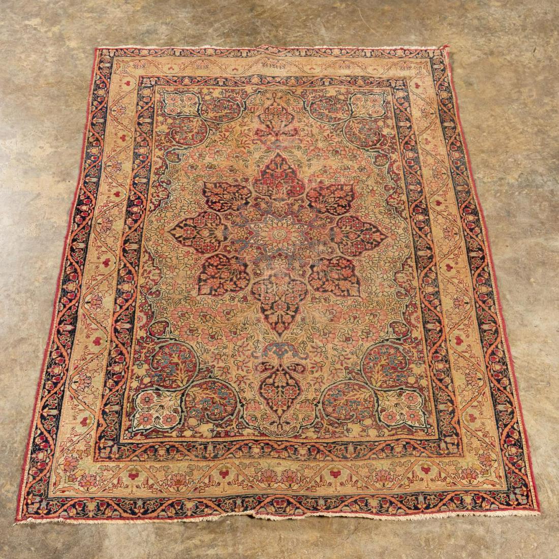 ANTIQUE HAND-WOVEN KERMANSHAH RUG (1 of 8)