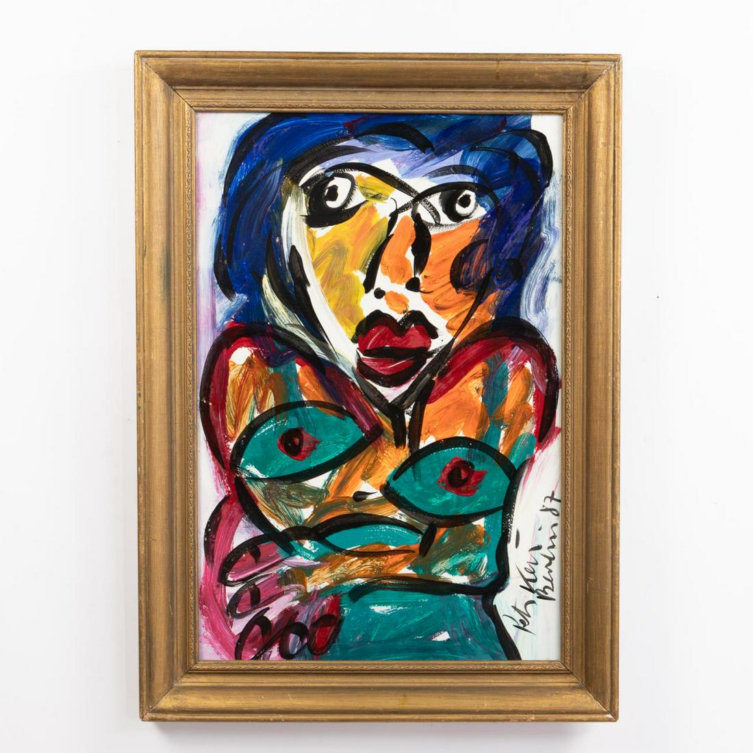 PETER KEIL, MODERN PORTRAIT OF MARILYN MONROE 1987 (1 of 4)