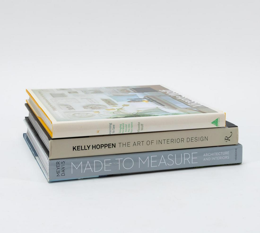THREE HARDCOVER VOLUMES, INTERIOR DESIGN (1 of 3)