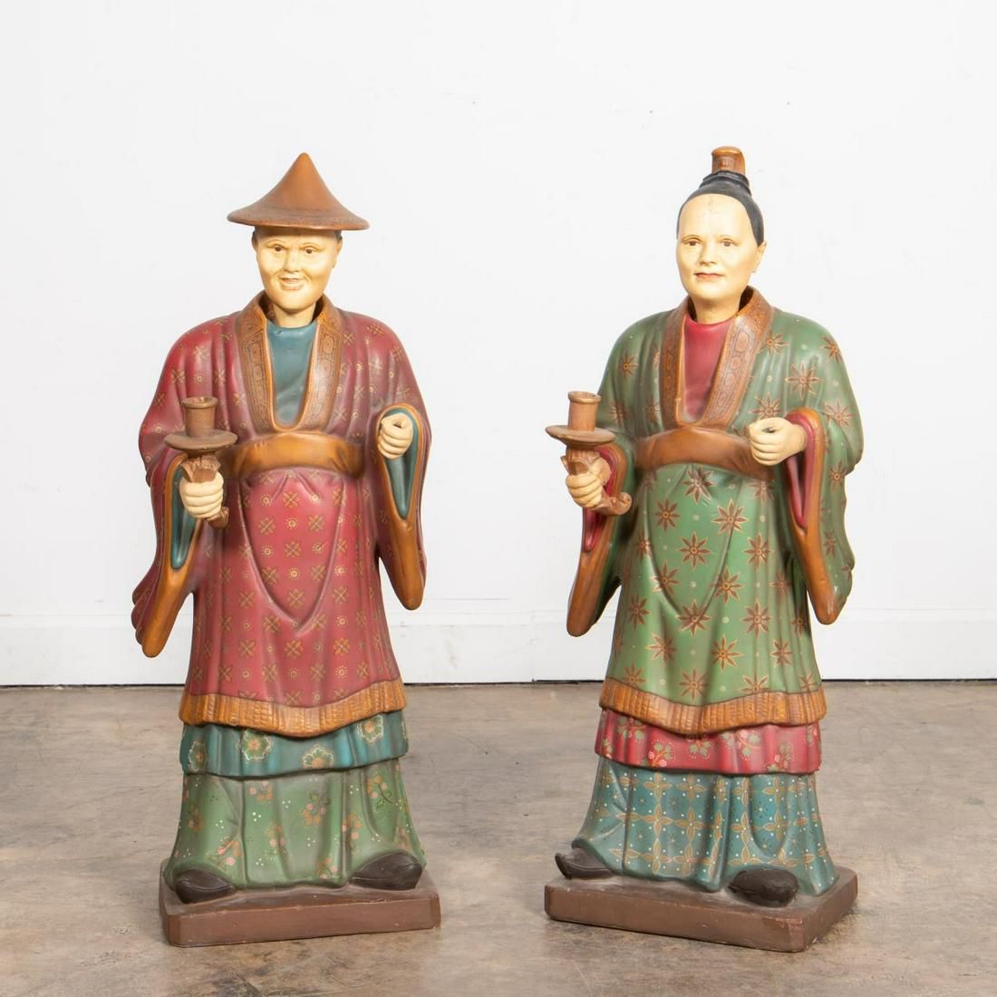 PAIR, MAISON JANSEN OVERSIZED NODDER FIGURES (1 of 9)