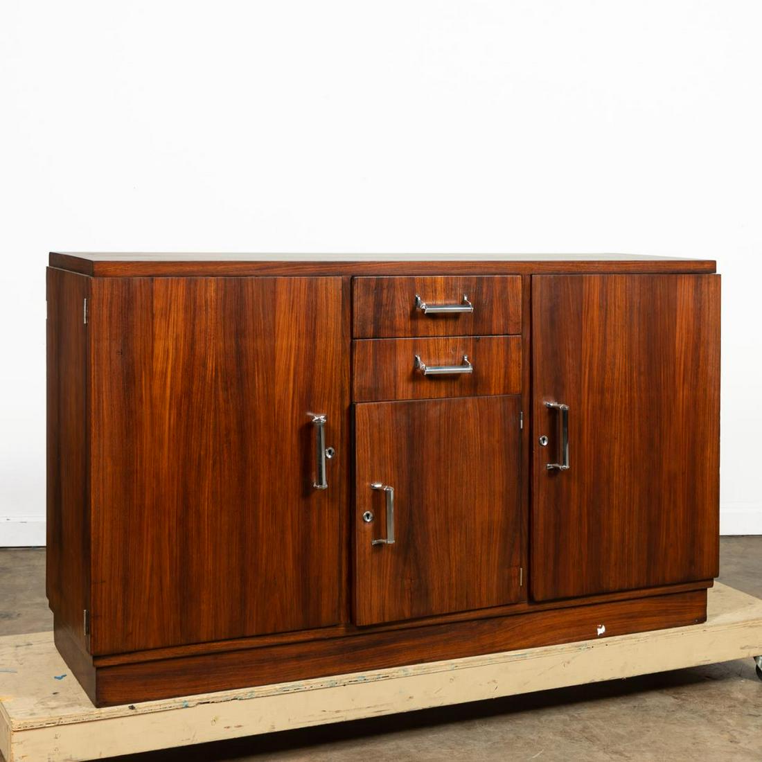 FRENCH ART DECO STYLE ROSEWOOD SERVER (1 of 8)