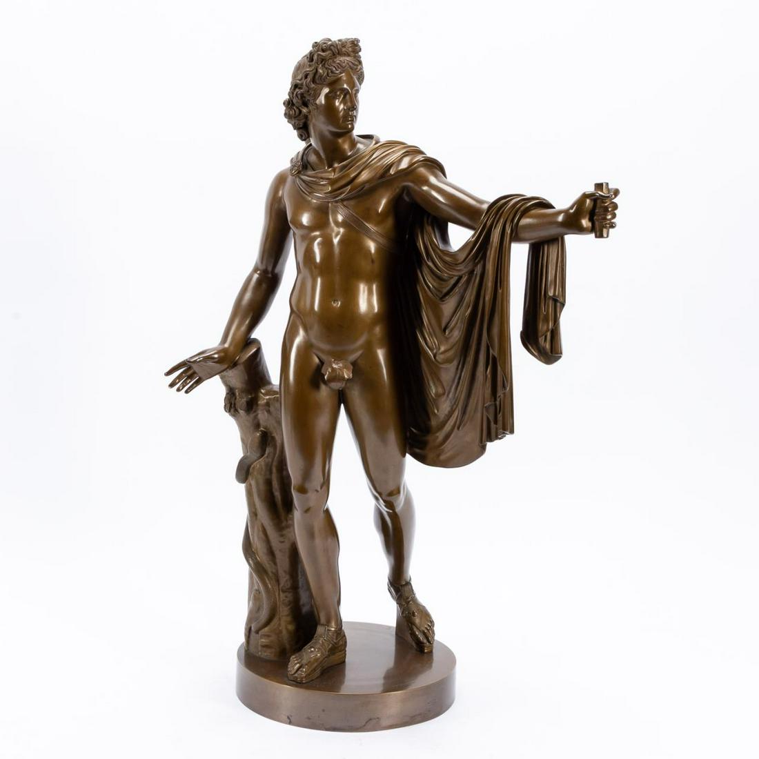 BENEDETTO BOSCHETTI, APOLLO BELVEDERE BRONZE (1 of 7)