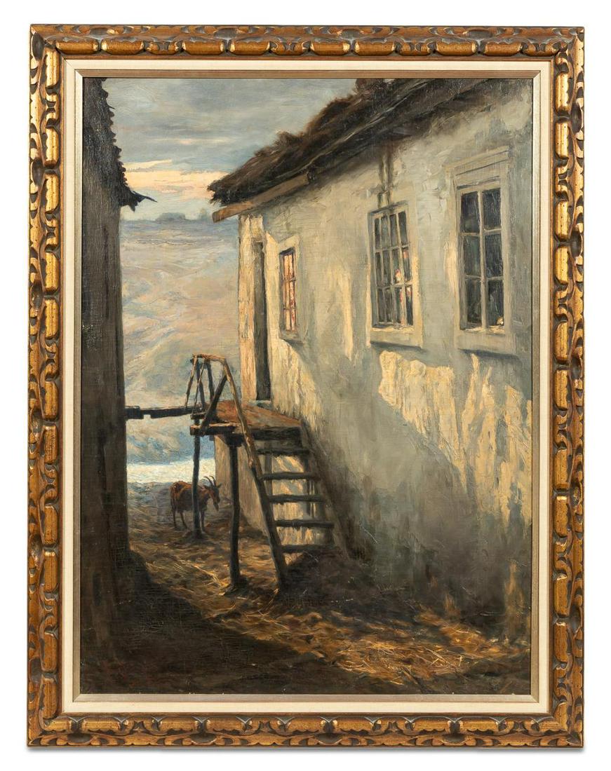 HENRYK WEYSSENHOFF, OIL ON CANVAS, FRAMED, 1891 (1 of 8)