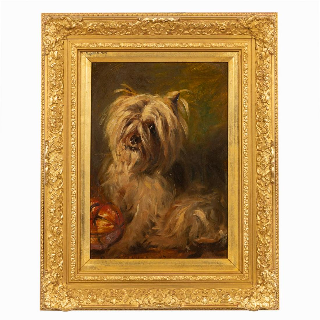 ROBERT ALEXANDER, DOG PORTRAIT, OIL ON CANVAS 1875 (1 of 4)