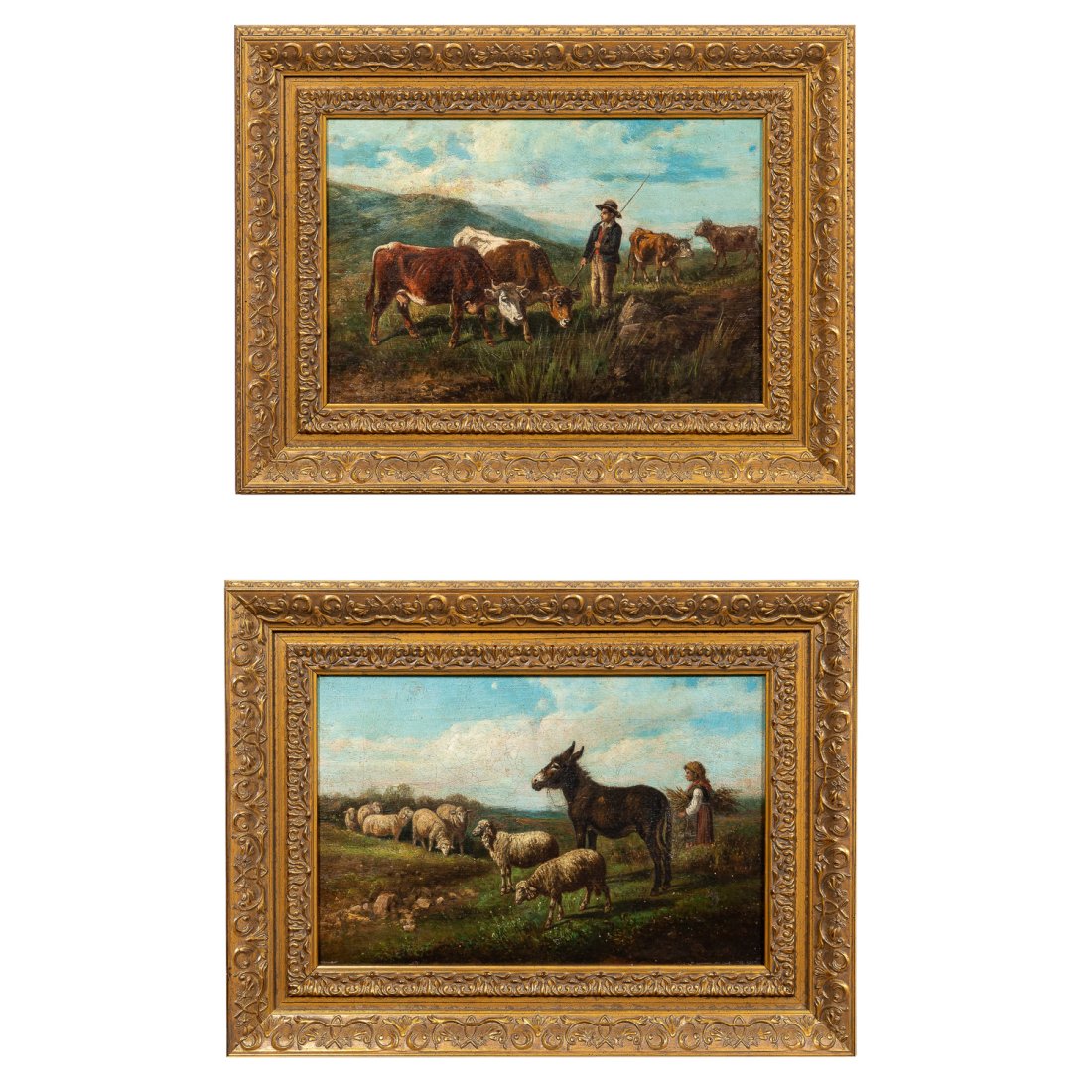 TWO FRAMED THOMAS SIDNEY COOPER OILS (1 of 6)