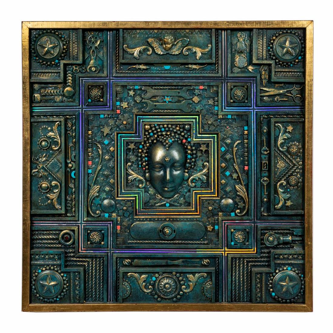 CHRISTIAN THEE MIXED MEDIA FOUND OBJECT ASSEMBLAGE (1 of 7)