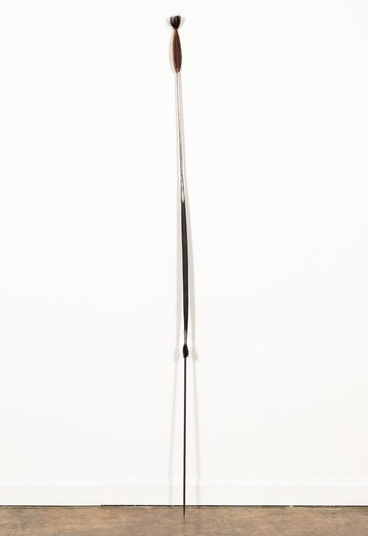 EAST AFRICAN MAASAI DOUBLE EDGED WEAPON / SPEAR (1 of 5)