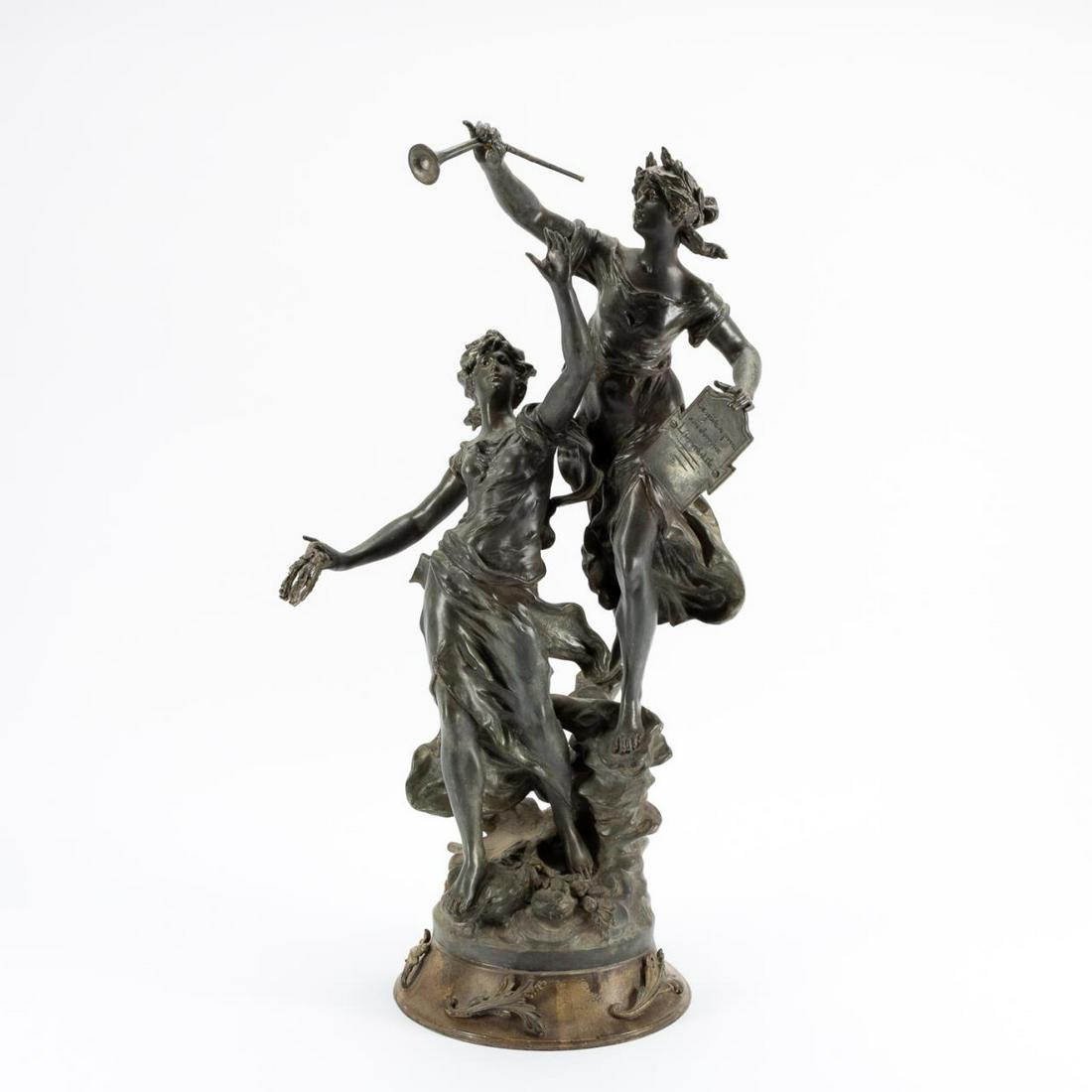 MOREAU BROTHERS FRENCH FIGURAL SCULPTURE (1 of 6)