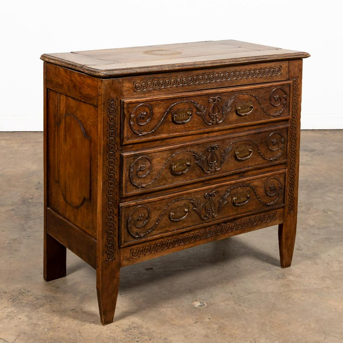 19TH C ITALIAN NEOCLASSICAL STYLE CHEST OF DRAWERS (1 of 6)