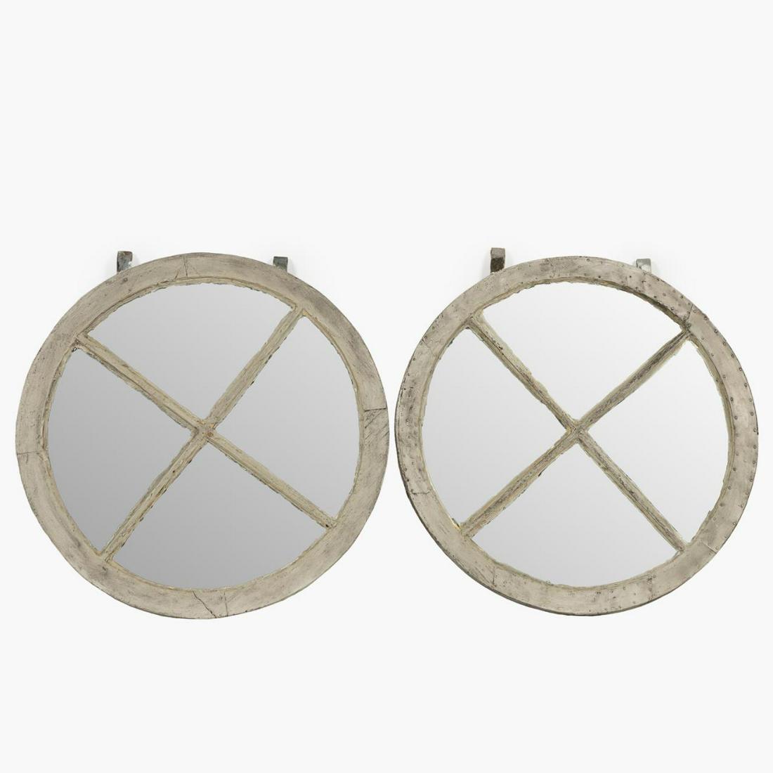 PR., ARCHITECTURAL CIRCULAR WINDOW MIRRORS (1 of 7)