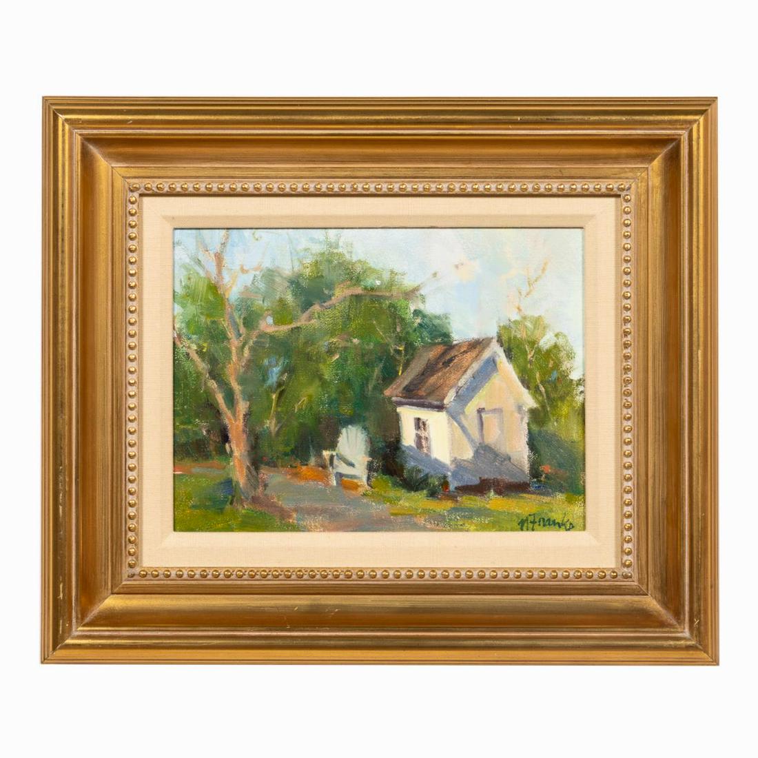 NANCY FRANKE, IMPRESSIONIST LANDSCAPE, FRAMED (1 of 4)
