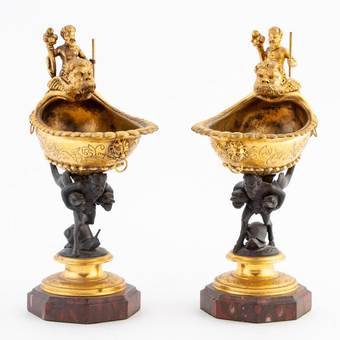 PR., 19TH C. FRENCH MYTHOLOGICAL BRONZE SWEETMEATS (1 of 6)