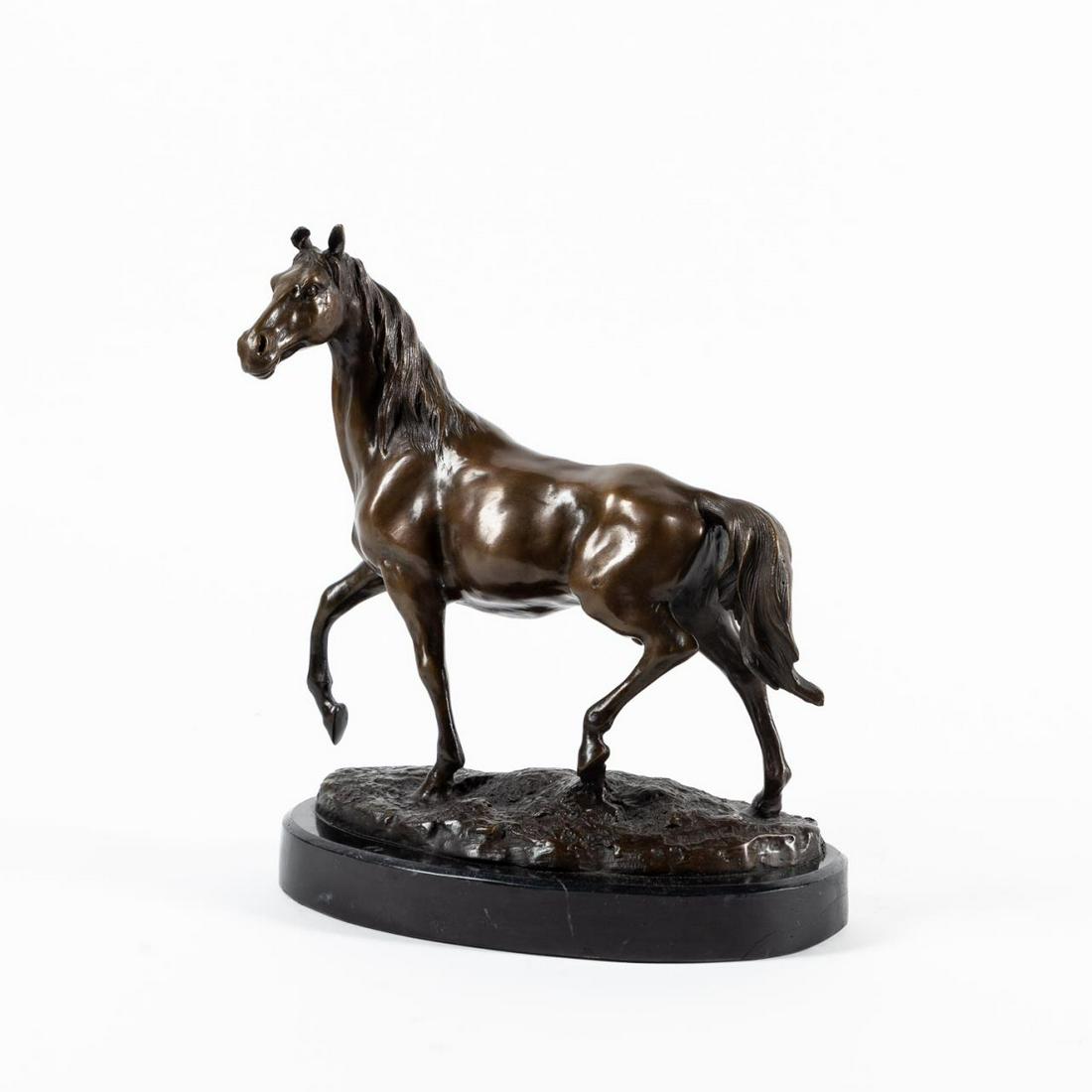 PIERRE JULES MENE, BRONZE EQUESTRIAN SCULPTURE (1 of 5)