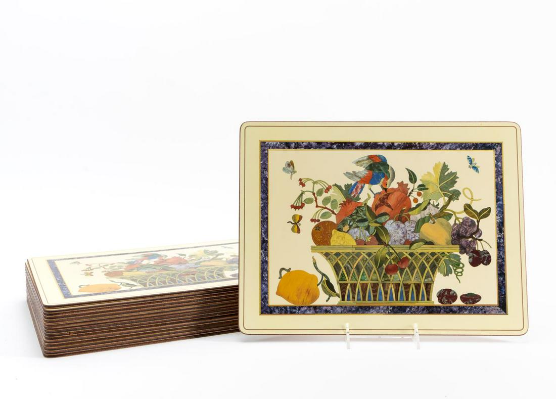 SET OF 16, PIMPERNEL HARD PLACEMATS (1 of 4)