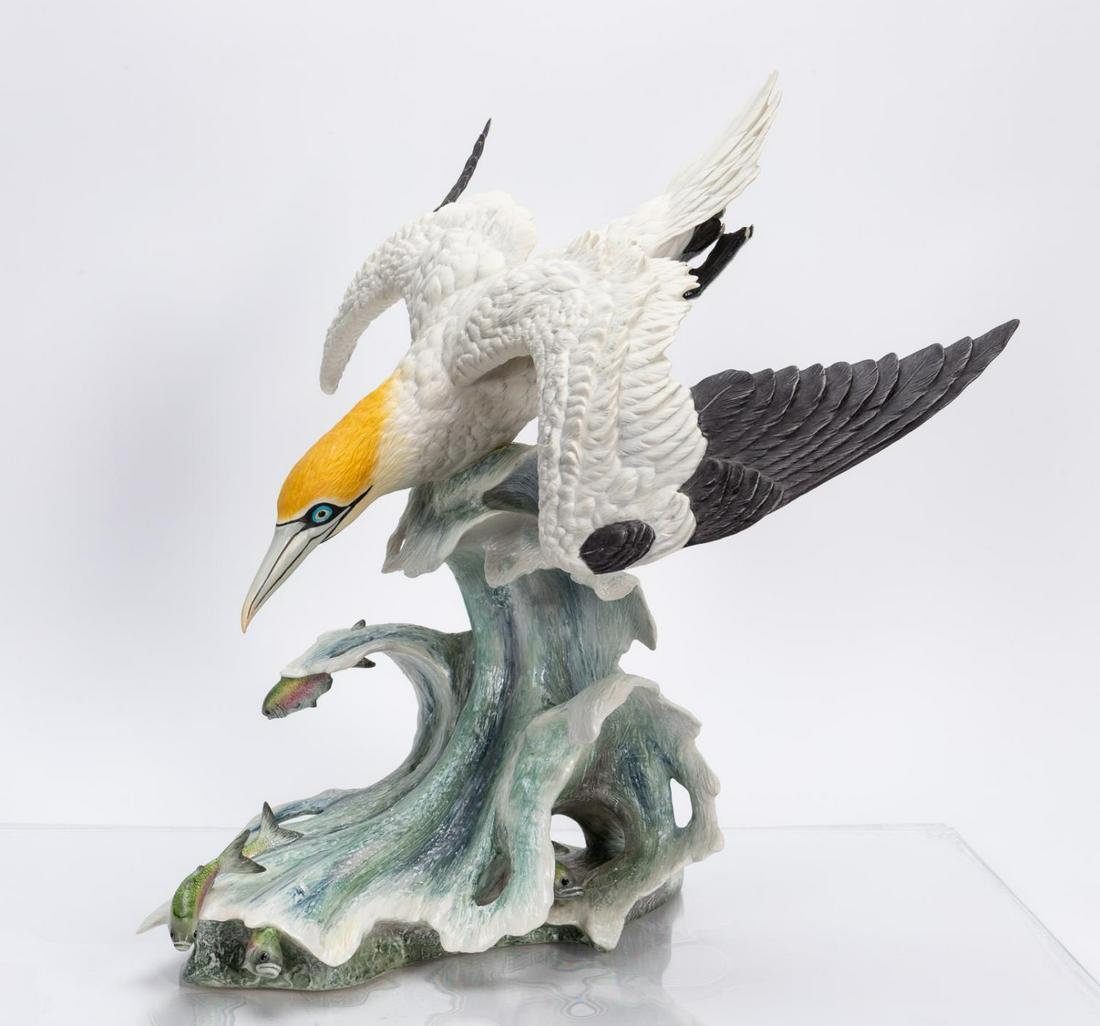 BOEHM PORCELAIN LIMITED EDITION GANNET SEABIRD, #3 (1 of 10)