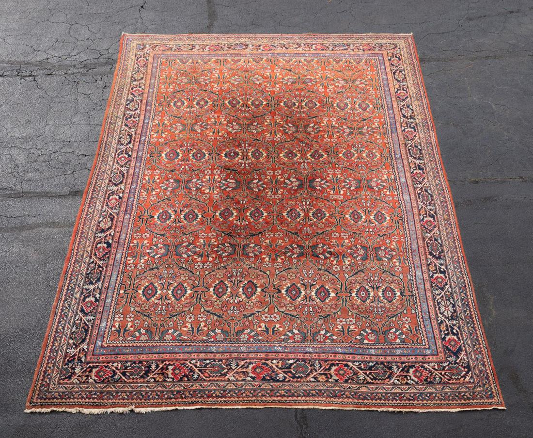 LARGE HAND WOVEN MAHAL RUG, 11'7" x 17'4" (1 of 5)