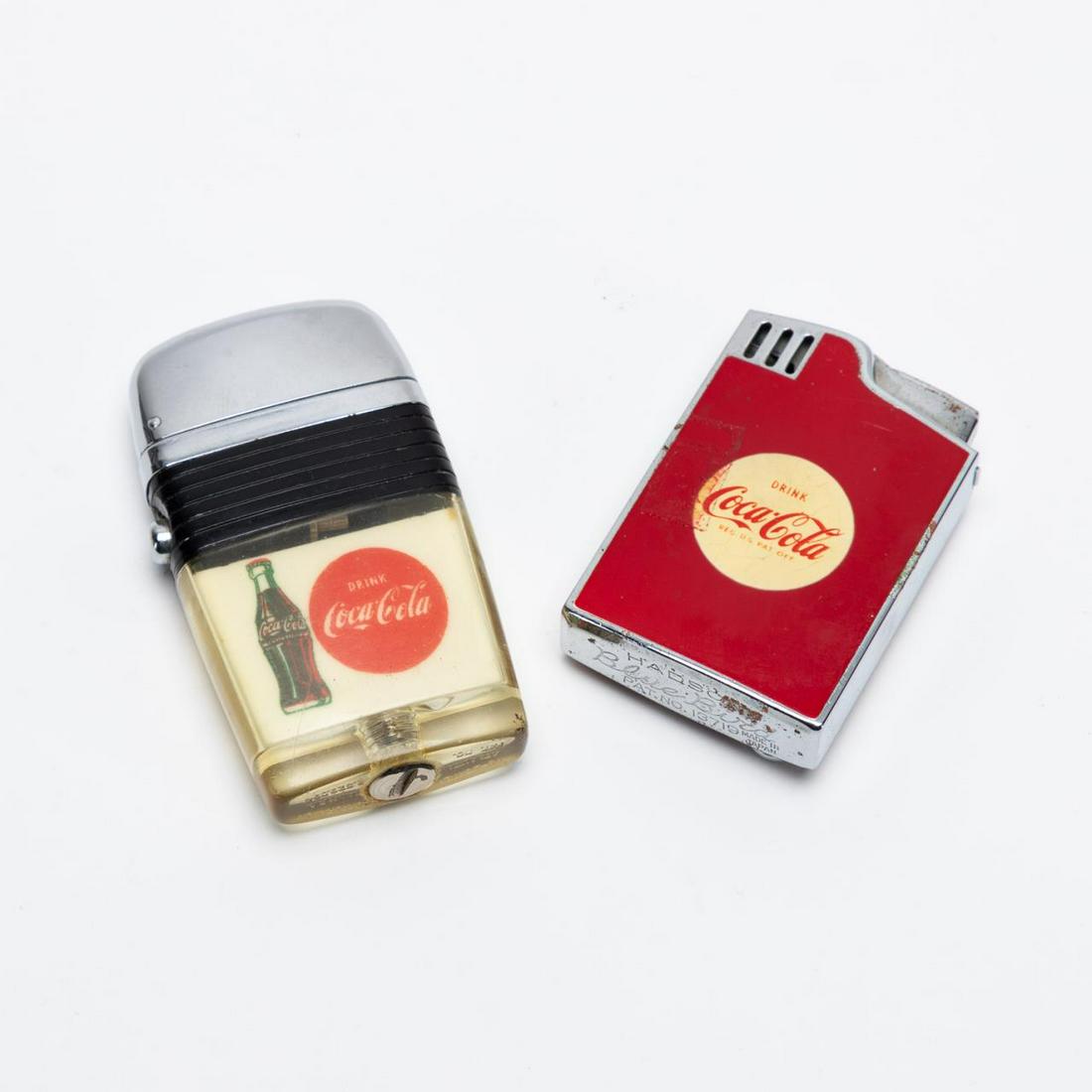 2PC, ROBERT WOODRUFF'S COCA-COLA LIGHTERS (1 of 5)