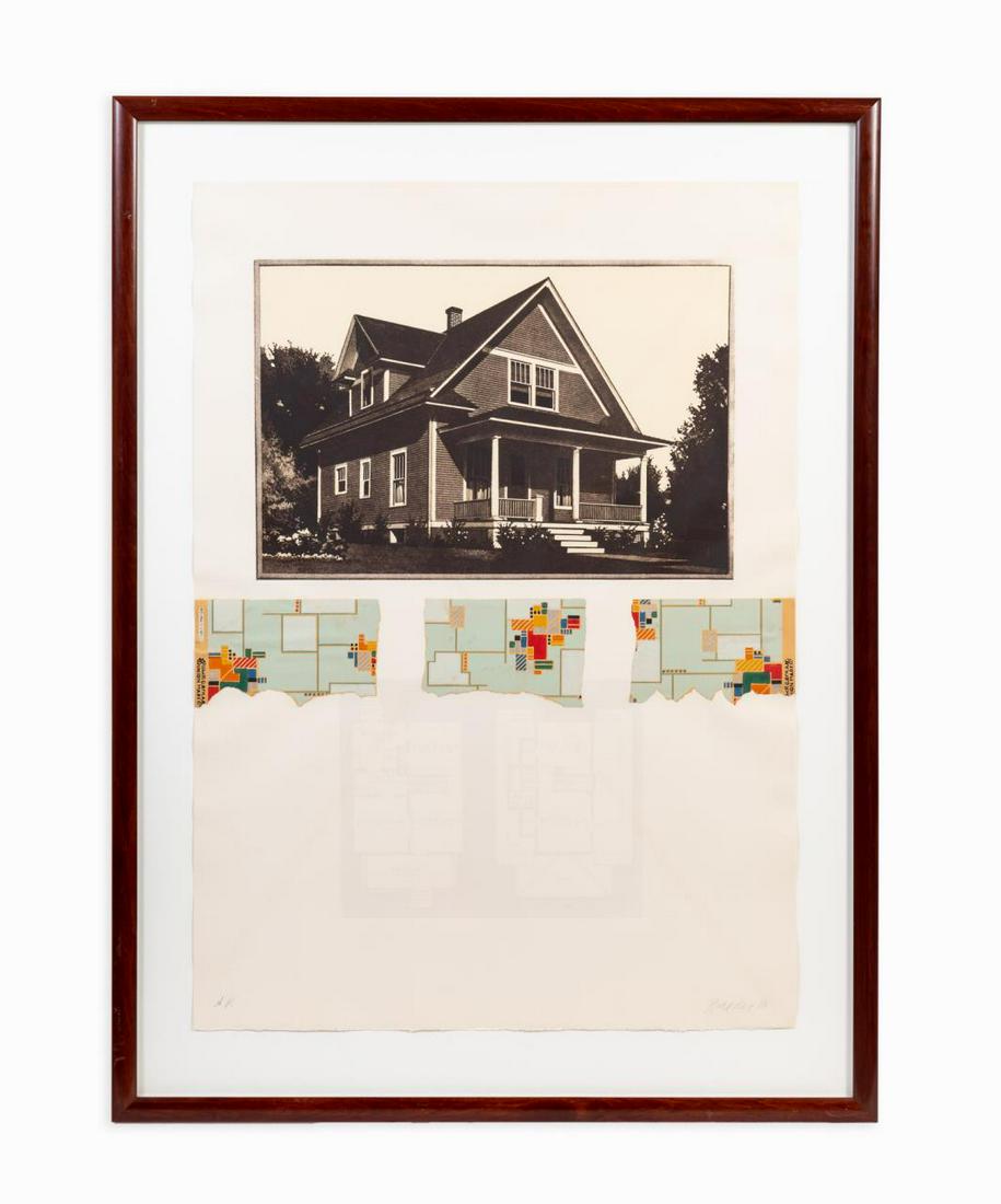 JOHN BAEDER," THE DIXON," ETCHING, 1980 (1 of 4)
