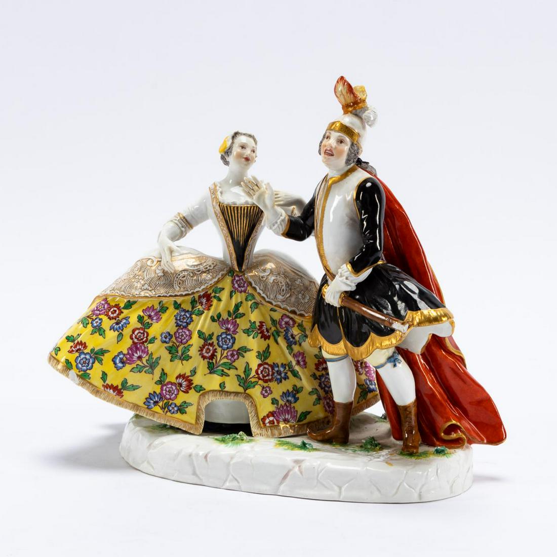 MEISSEN OPERA SINGERS FIGURAL GROUPING (1 of 6)
