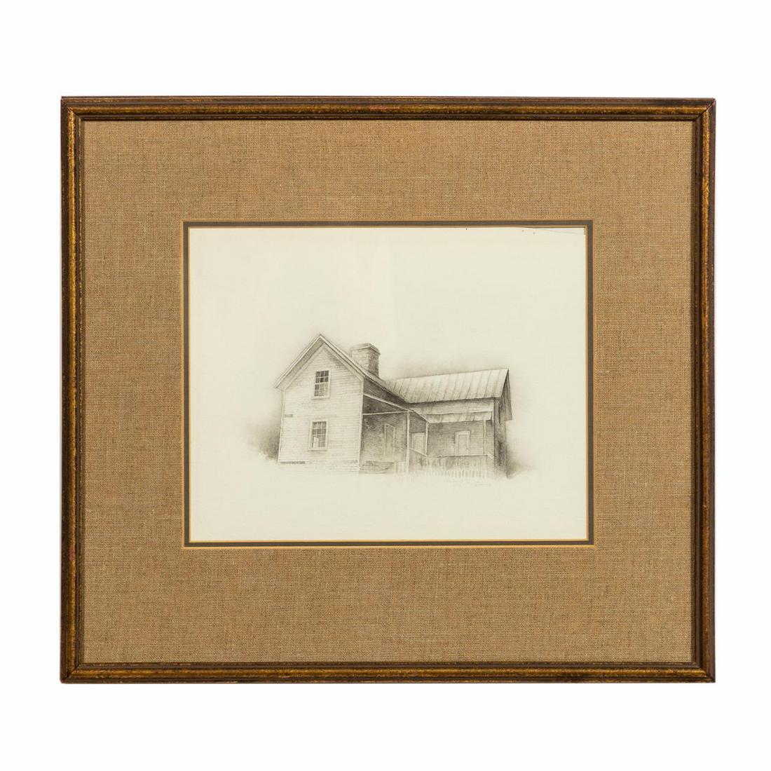 HUBERT SHUPTRINE, ARCHITECTURAL DRAWING, 1974 (1 of 3)
