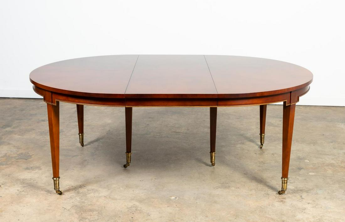 BAKER LOUIS XVI-STYLE MAHOGANY DINING TABLE (1 of 7)