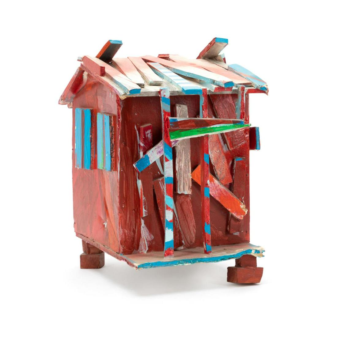 BEVERLY BUCHANAN, COLORFUL SHACK - 1987 (1 of 11)