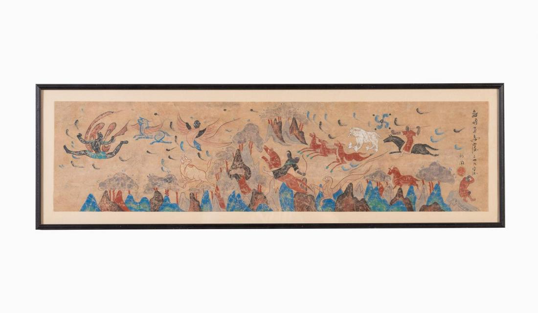 MONGOLIAN INK AND GOUACHE ON PAPER (1 of 5)