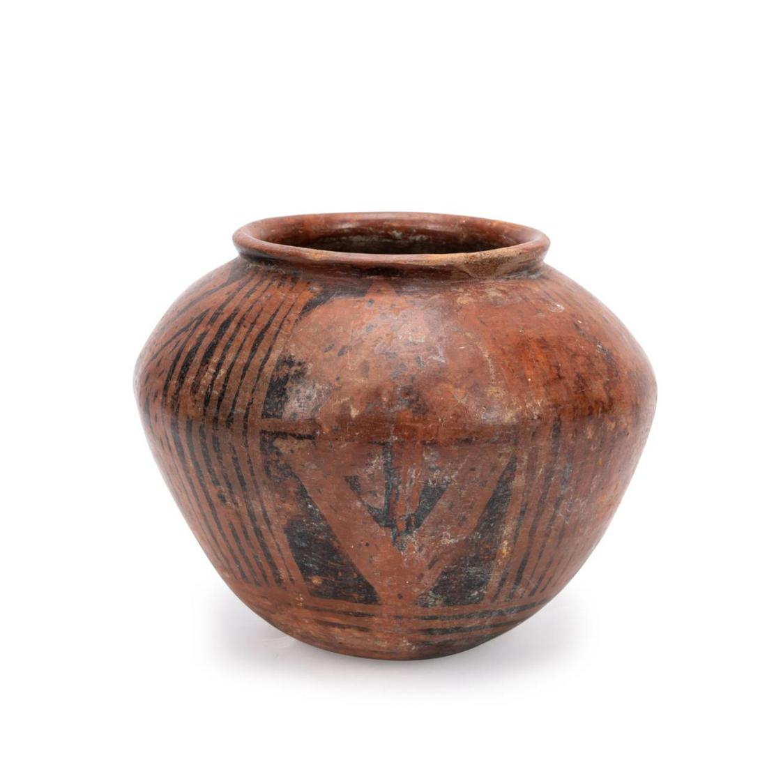 PRE-COLUMBIAN STYLE REDWARE VESSEL (1 of 7)