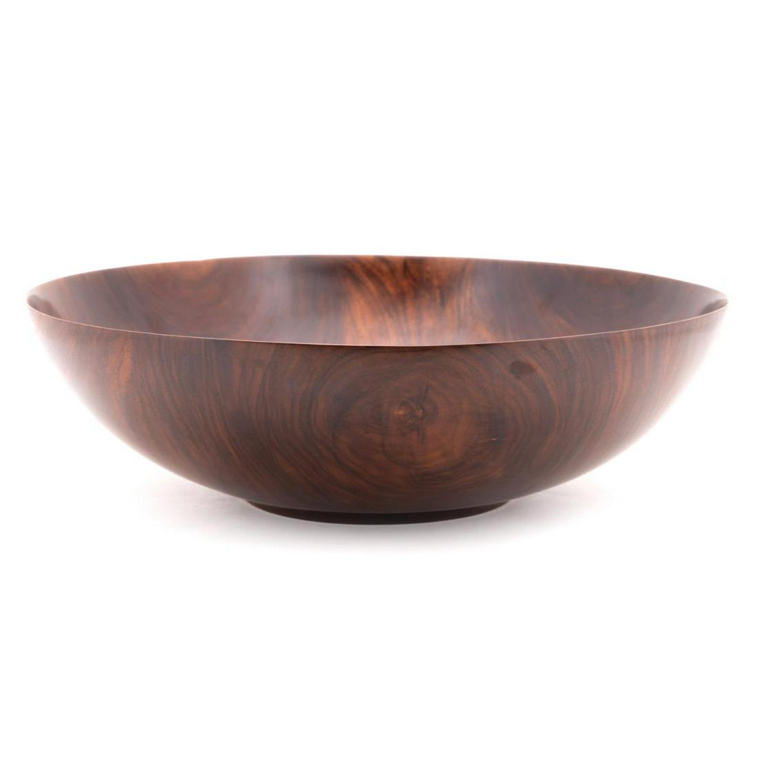 ROBERT HAMADA TURNED KOA WOOD CENTER BOWL (1 of 6)