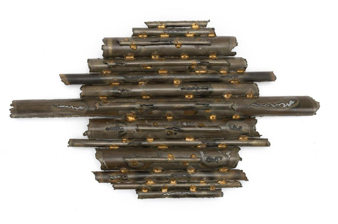 HAROLD COLLIER "ECHO" 1969 BRUTALIST WALL HANGING (1 of 8)