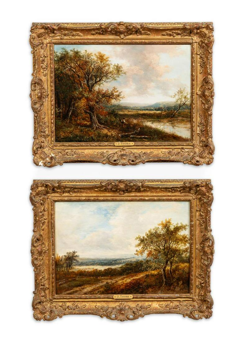 PAIR, JOSEPH THORS ENGLISH LANDSCAPE PAINTINGS (1 of 5)