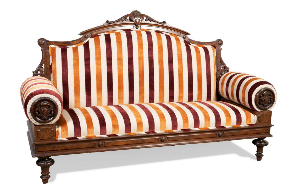 19TH C. TRANSITIONAL GREEK REVIVAL SOFA (1 of 5)