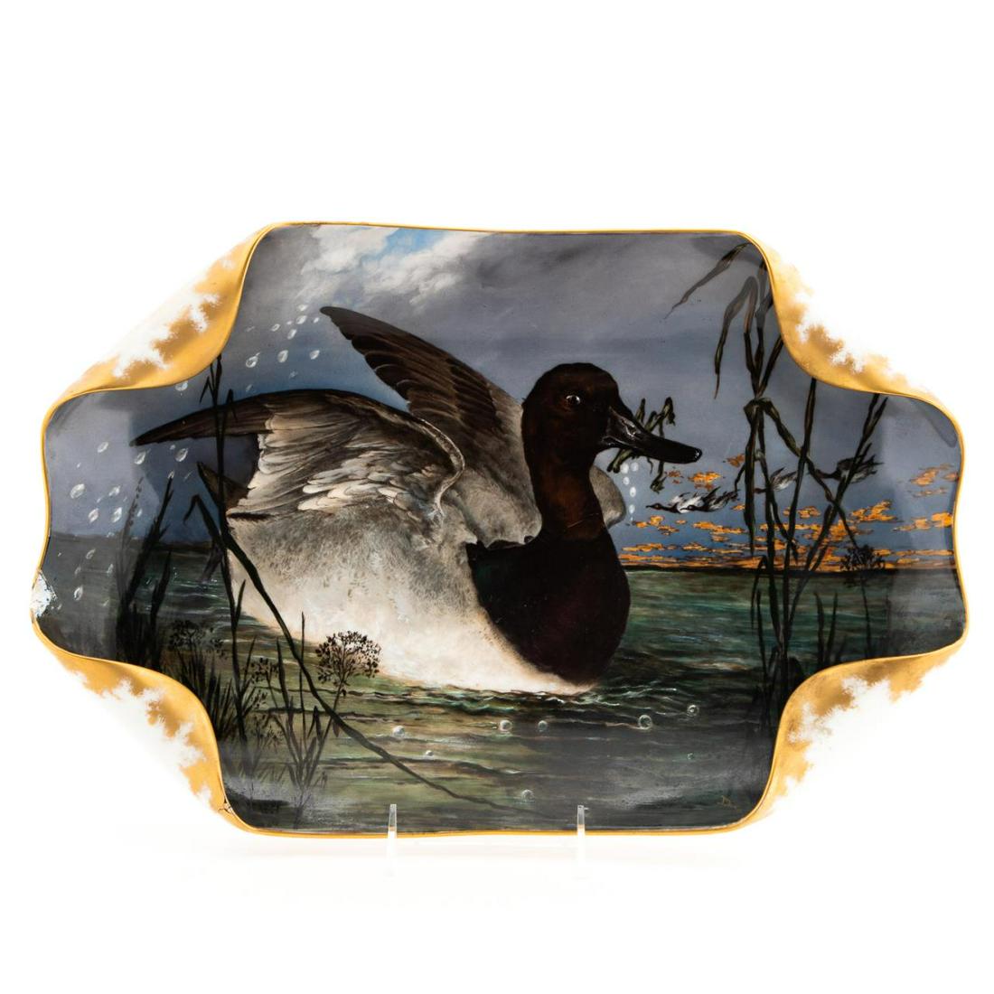 HAYES WHITE HOUSE "ON CHESAPEAKE BAY" GAME PLATTER (1 of 11)