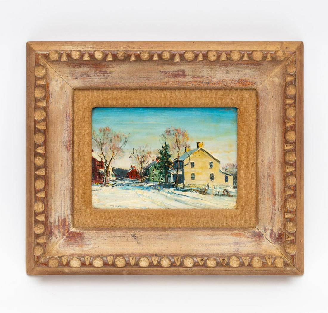SIGNED WALTER EMERSON BAUM SMALL O/B LANDSCAPE (1 of 5)
