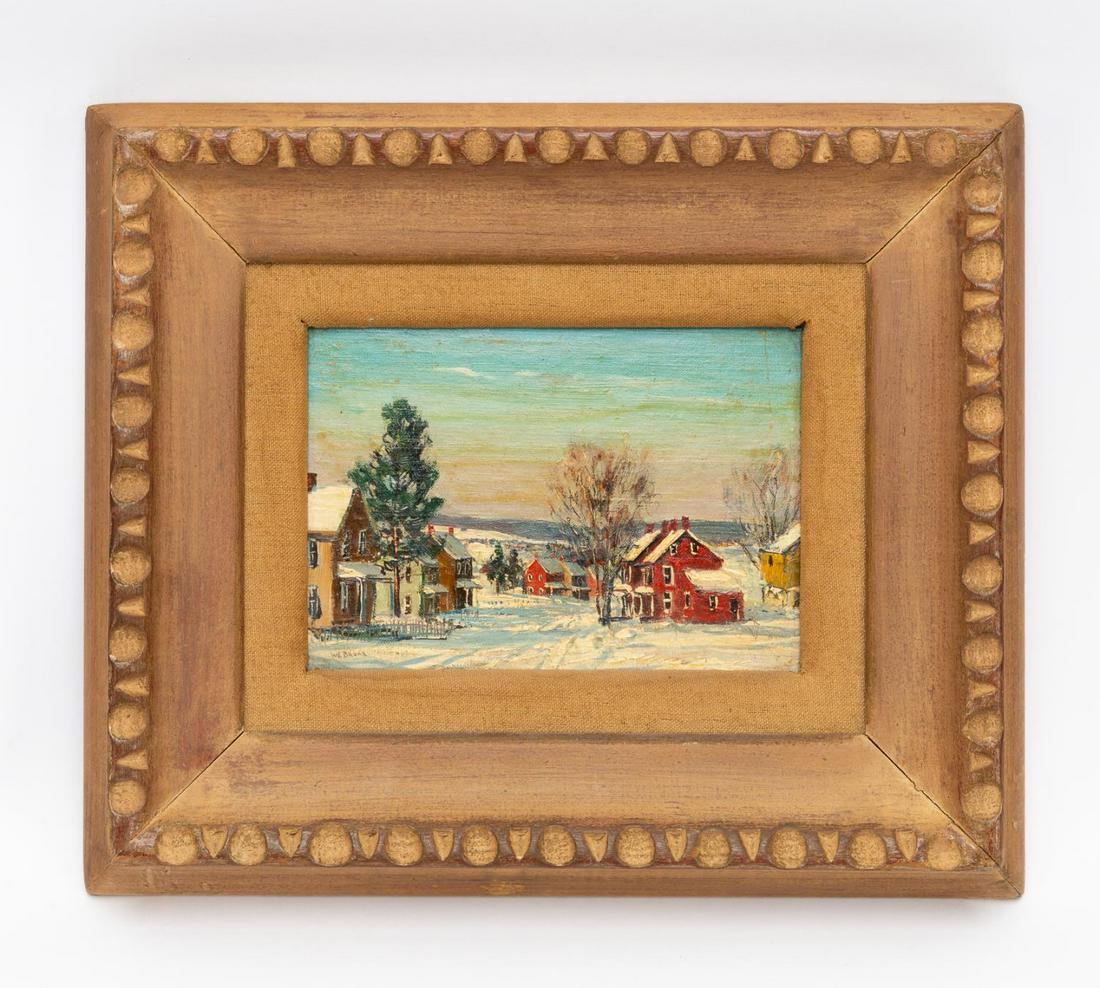 SIGNED WALTER EMERSON BAUM SMALL O/B LANDSCAPE (1 of 6)